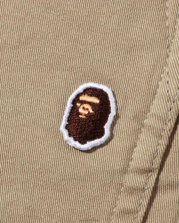 A Bathing Ape børn abc camo bukser med manchet HH6J1671 beige