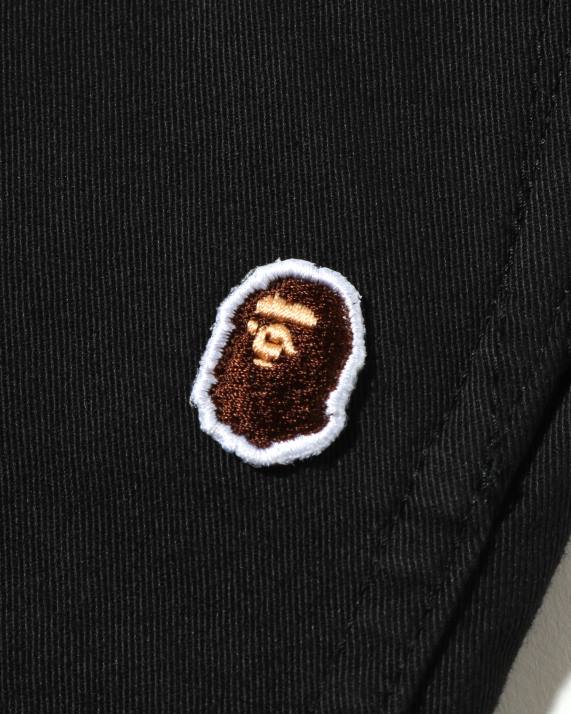 A Bathing Ape børn abc camo bukser med manchet HH6J1672 sort