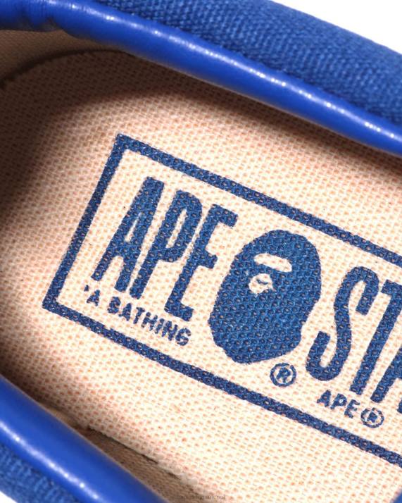 A Bathing Ape børn abc camo hoved patch slip ons HH6J1617 blå