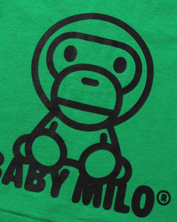 A Bathing Ape børn all baby milo mix t-shirt HH6J1515 mynte