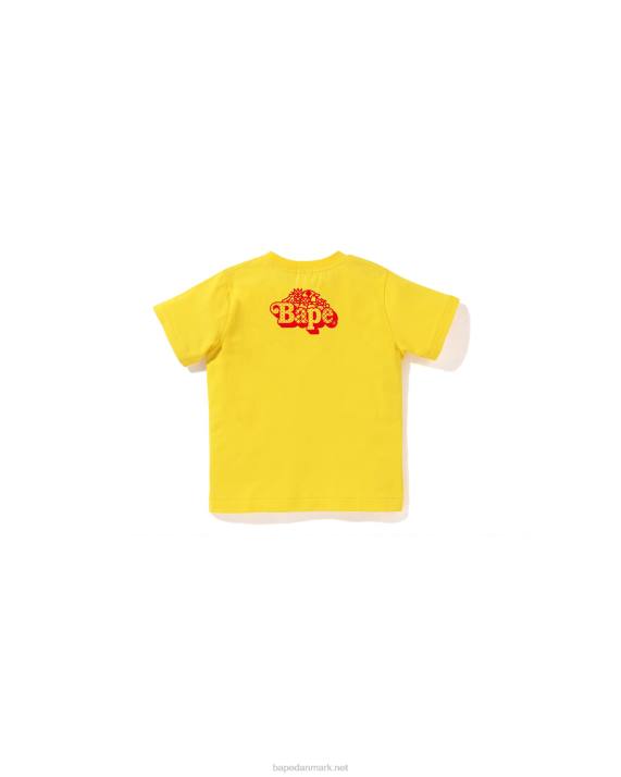 A Bathing Ape børn baby milo blandet frugt t-shirt 1 HH6J1376 gul