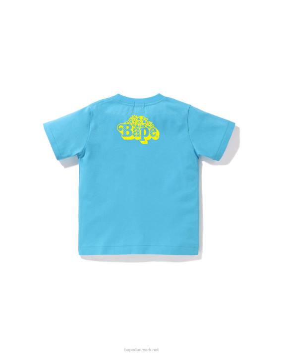 A Bathing Ape børn baby milo blandet frugt t-shirt 2 HH6J1454 blå