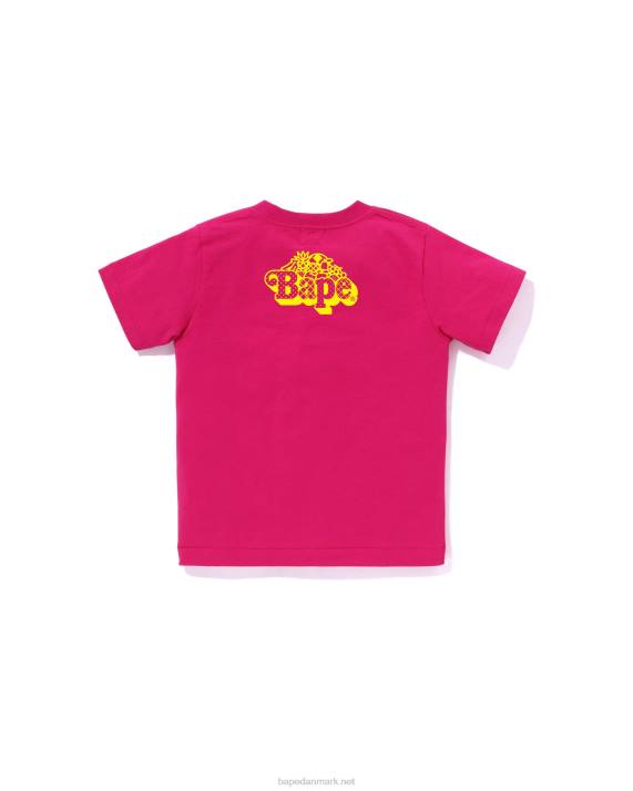 A Bathing Ape børn baby milo blandet frugt t-shirt 2 HH6J1456 lyserød