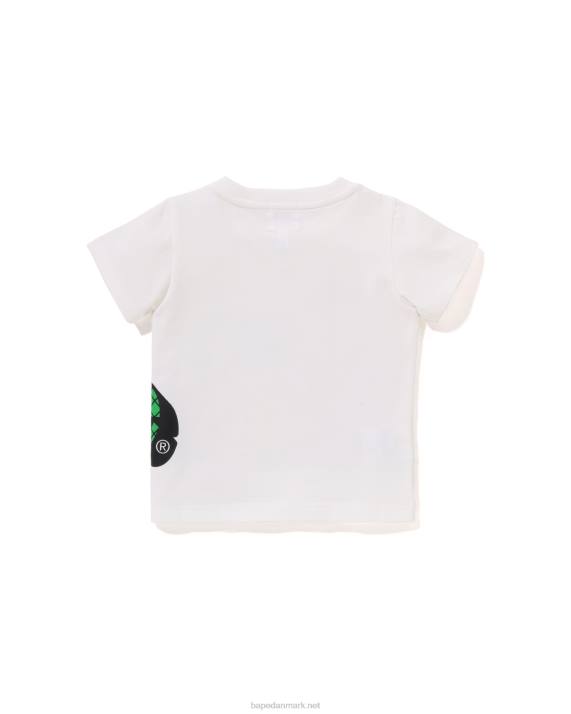 A Bathing Ape børn baby milo frugt t-shirt HH6J1325 hvid