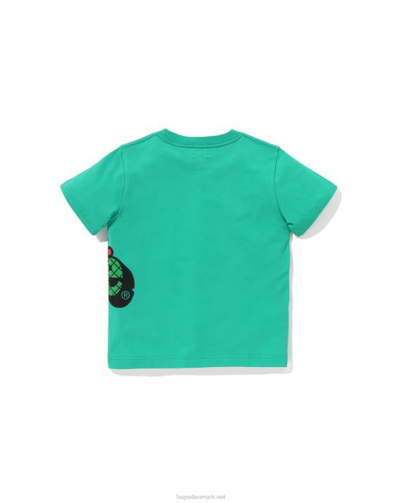 A Bathing Ape børn baby milo frugt t-shirt HH6J1338 lysegrøn