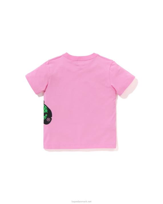 A Bathing Ape børn baby milo frugt t-shirt HH6J1339 lyserød
