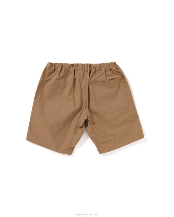 A Bathing Ape børn baby milo haj klatreshorts HH6J1302 beige