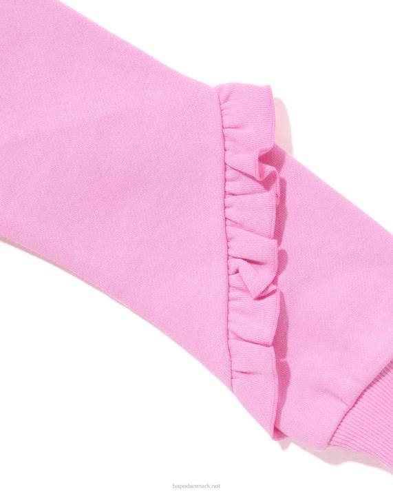 A Bathing Ape børn baby milo hjerteflæse crewneck HH6J1496 lyserød