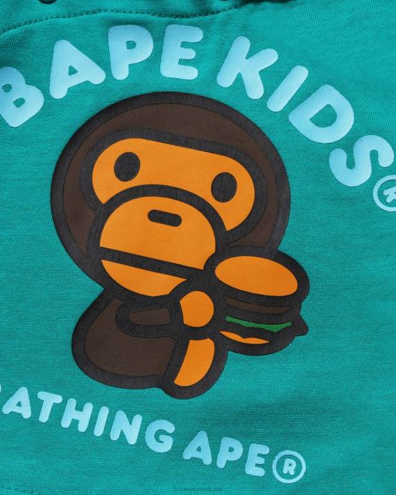 A Bathing Ape børn baby milo junkfood bukser i lag HH6J1604 mynte