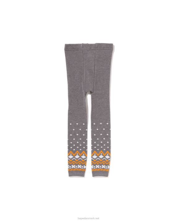 A Bathing Ape børn baby milo nordiske leggings HH6J1467 grå