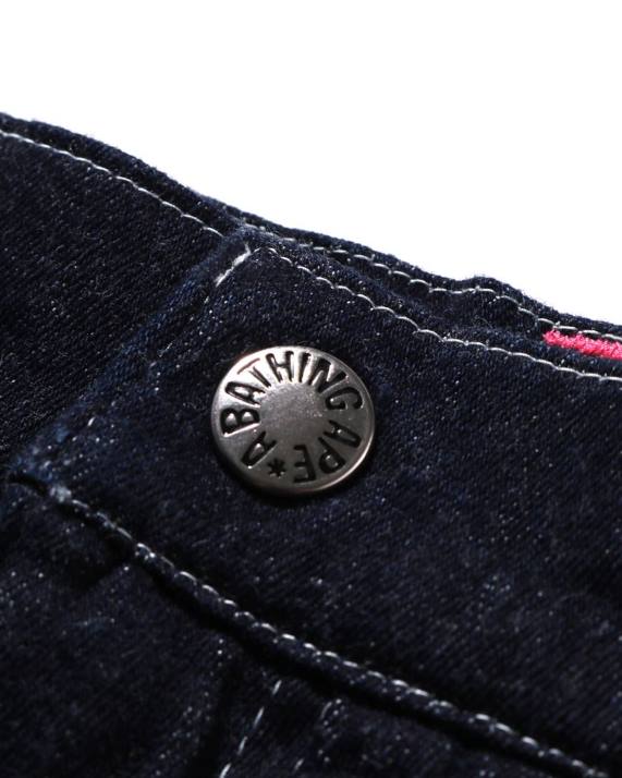 A Bathing Ape børn baby milo pocket fill shorts HH6J1600 Marine blå