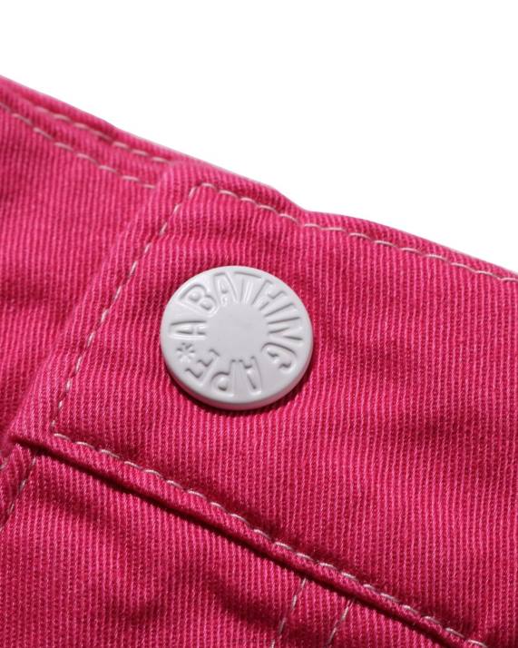 A Bathing Ape børn baby milo pocket fill shorts HH6J1601 karminrose