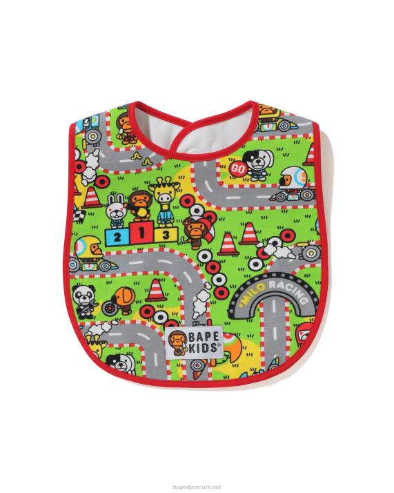 A Bathing Ape børn baby milo racerhagesmæk HH6J1717 knaldrød