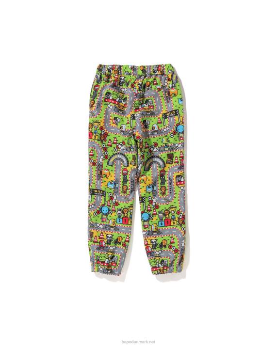A Bathing Ape børn baby milo racerløbebukser HH6J1729 caise