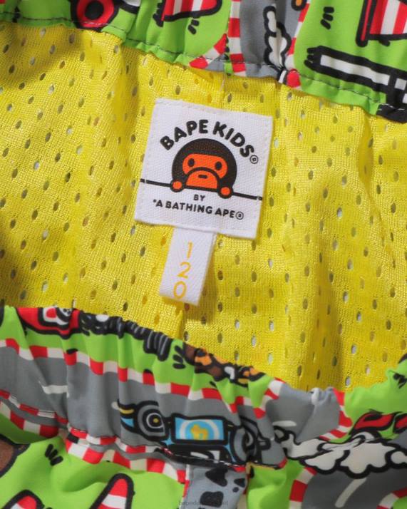 A Bathing Ape børn baby milo racerløbebukser HH6J1729 caise