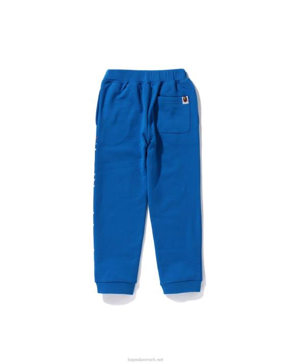 A Bathing Ape børn baby milo racing friends joggingbukser HH6J1731 blå