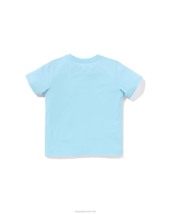 A Bathing Ape børn baby milo venner ballon t-shirt HH6J1300 lyseblå