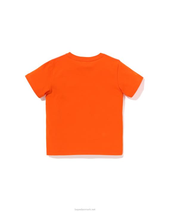 A Bathing Ape børn baby milo venner ballon t-shirt HH6J1301 orange