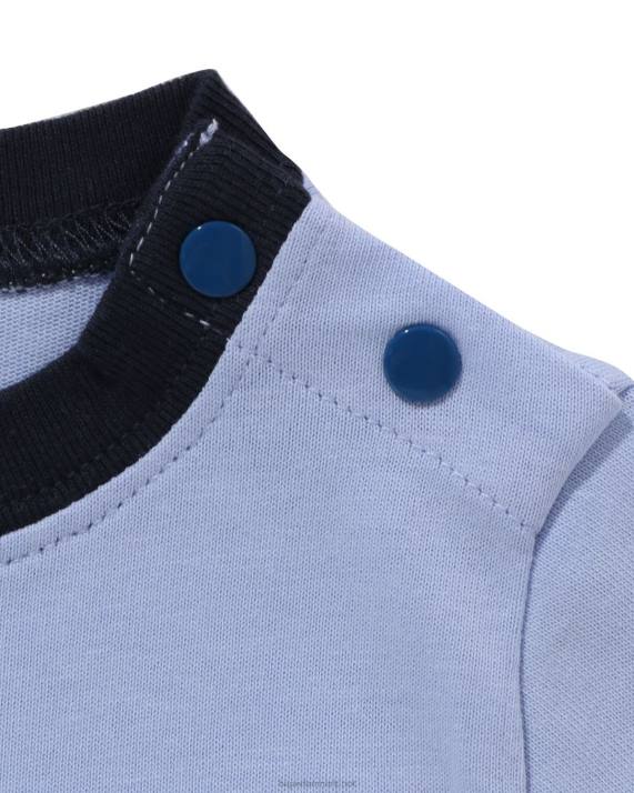 A Bathing Ape børn bodysuit i lag med bøjlehoved HH6J1367 blå