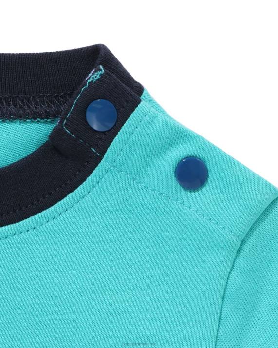 A Bathing Ape børn bodysuit i lag med bøjlehoved HH6J1368 lysegrøn