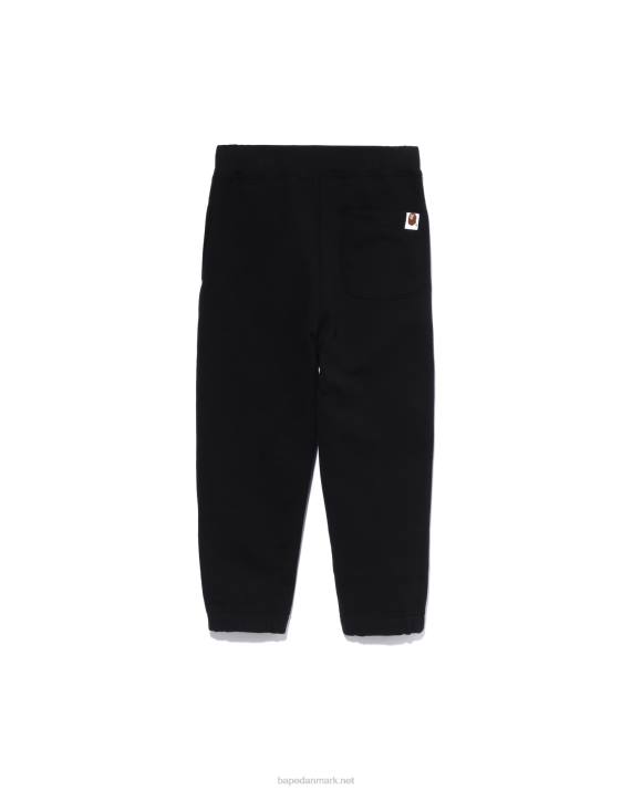 A Bathing Ape børn college sweat bukser HH6J1444 sort