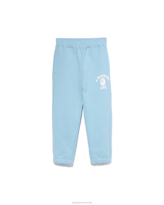 A Bathing Ape børn college sweat bukser HH6J1445 lyseblå