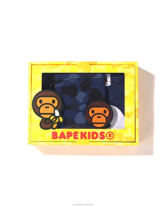 A Bathing Ape børn farve camo ved badning gavesæt HH6J1635 blå
