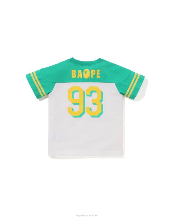 A Bathing Ape børn fodbold t-shirt HH6J1314 lysegrøn