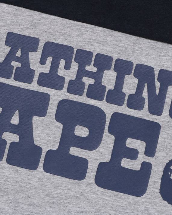 A Bathing Ape børn fodbold t-shirt HH6J1513 grå