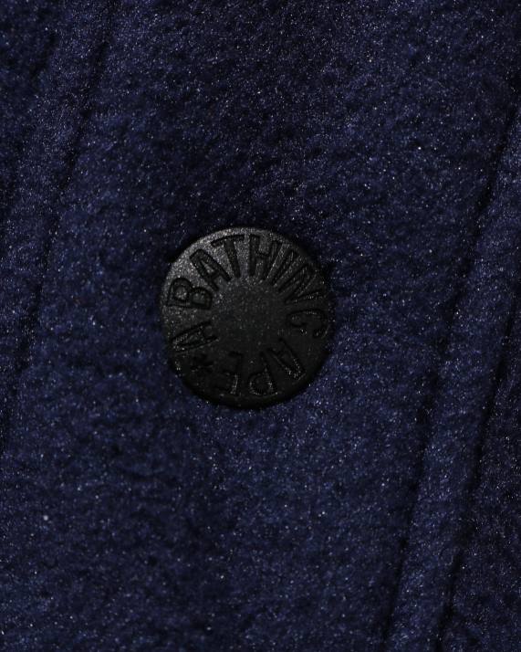 A Bathing Ape børn haj patch jakke HH6J1642 blå