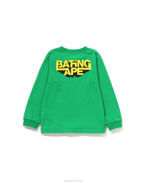 A Bathing Ape børn hoved t-shirt HH6J1511 mynte
