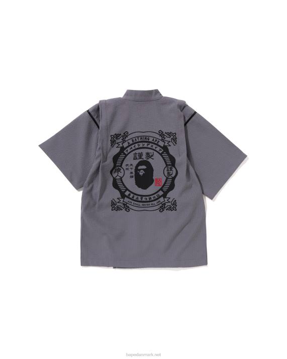A Bathing Ape børn japan jinbei dragt HH6J1333 grå