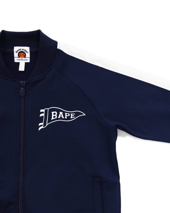 A Bathing Ape børn jersey top HH6J1790 blå