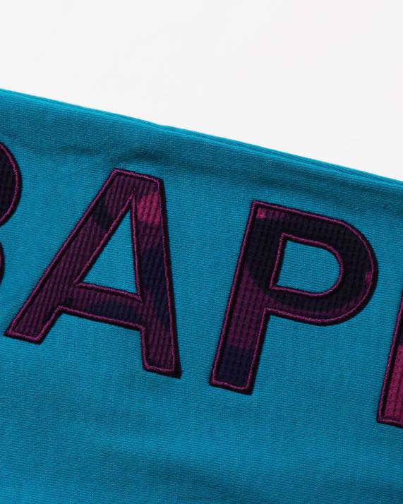 A Bathing Ape børn lappede joggingbukser HH6J1427 militærgrøn