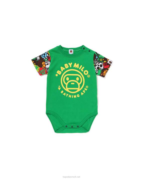 A Bathing Ape børn milo all safari gavesæt HH6J1391 smaragd