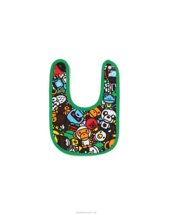 A Bathing Ape børn milo all safari gavesæt HH6J1391 smaragd