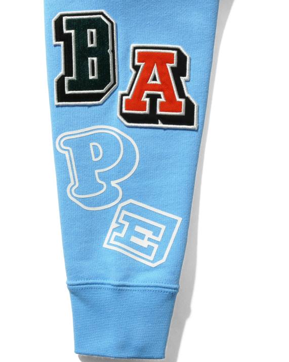 A Bathing Ape børn multi font pullover hættetrøje HH6J1674 blå