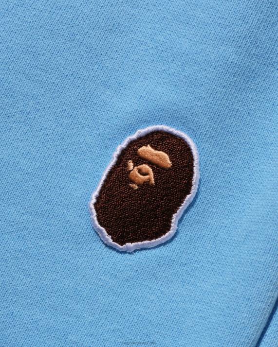 A Bathing Ape børn multi fonts sweat pants jr HH6J1677 blå