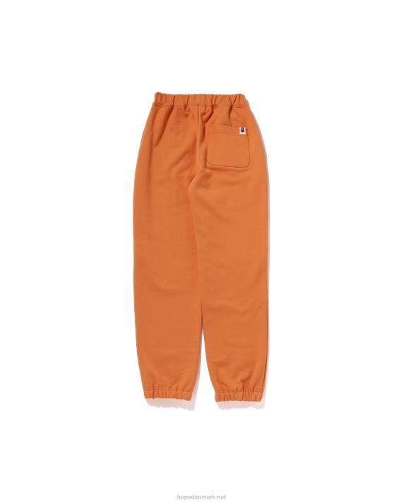 A Bathing Ape børn multi fonts sweat pants jr HH6J1678 orange