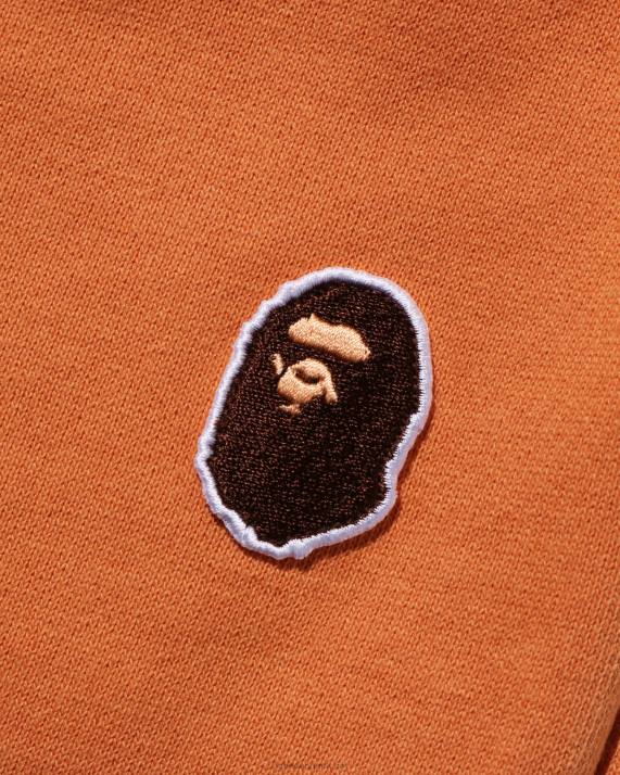 A Bathing Ape børn multi fonts sweat pants jr HH6J1678 orange