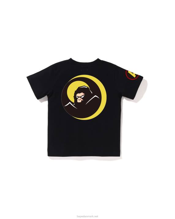 A Bathing Ape børn skygge t-shirt HH6J1363 sort