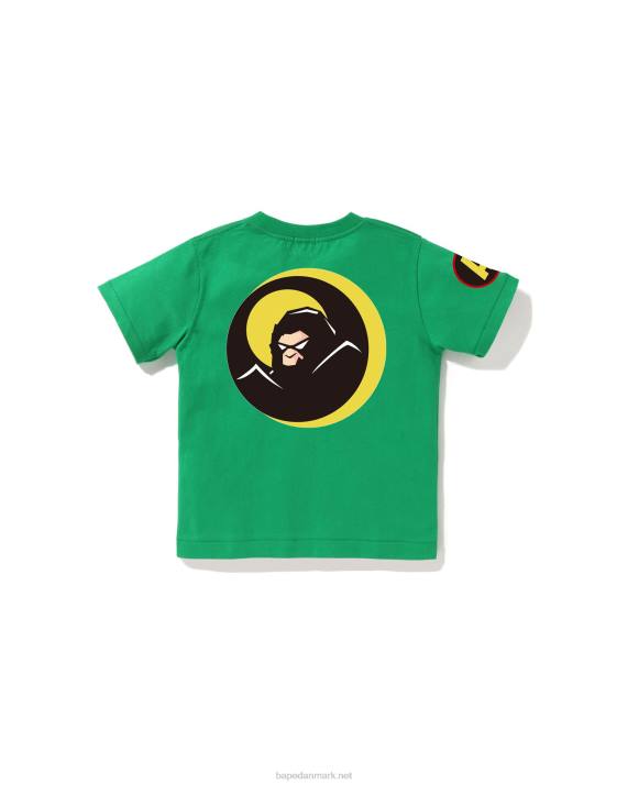 A Bathing Ape børn skygge t-shirt HH6J1364 militærgrøn