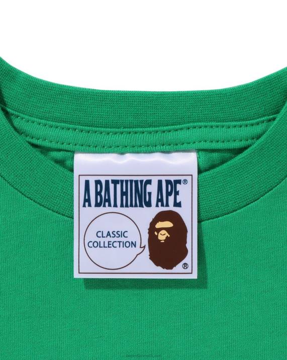 A Bathing Ape børn skygge t-shirt HH6J1364 militærgrøn