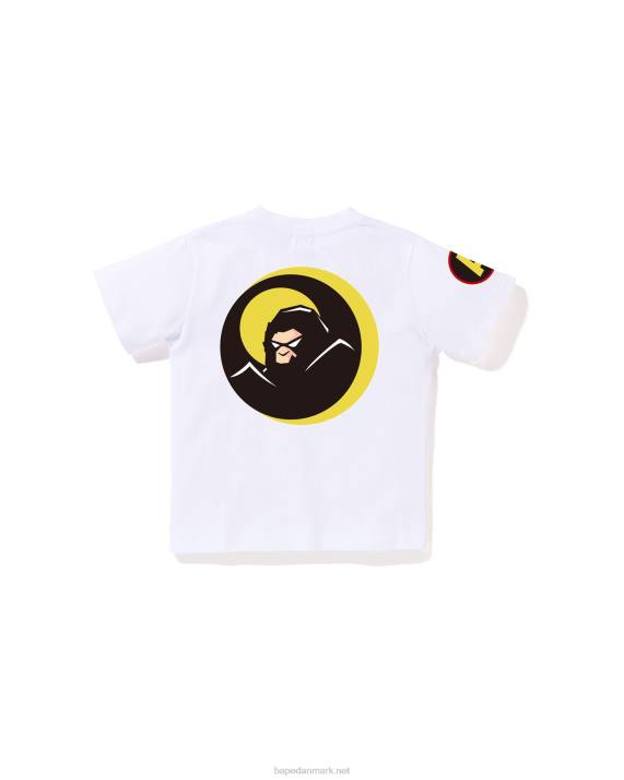 A Bathing Ape børn skygge t-shirt HH6J1365 hvid