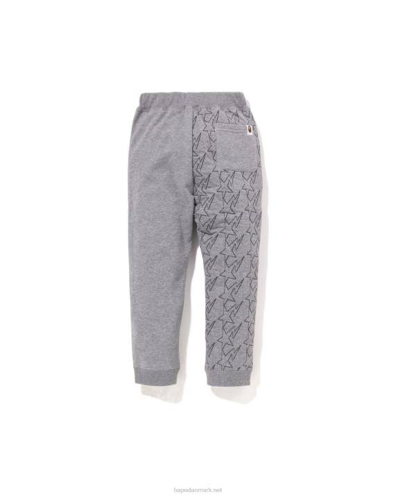 A Bathing Ape børn sta quiltende joggingbukser HH6J1542 grå