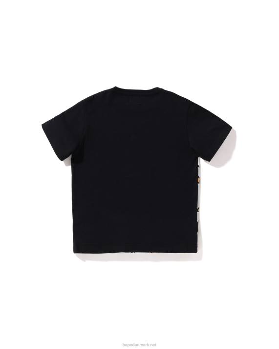A Bathing Ape børn stor baby milo taleballon t-shirt HH6J1584 sort
