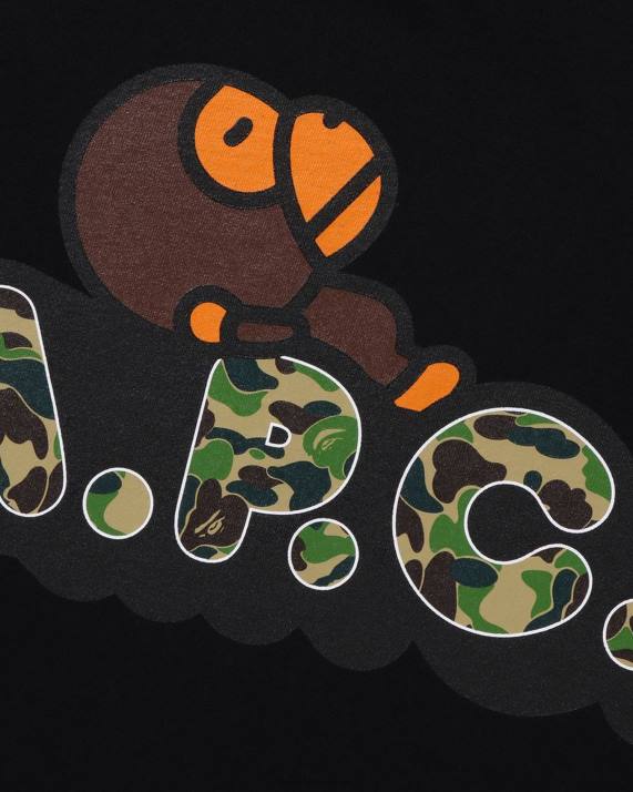 A Bathing Ape børn x apc milo på apc tee HH6J1572 sort