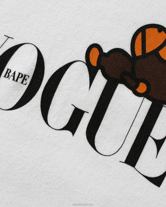 A Bathing Ape børn x vogue milo pullover hættetrøje HH6J1620 hvid