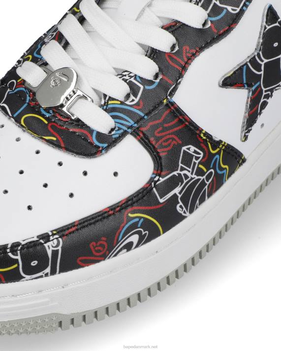 Mænd bape sta x medicom toy be r camo m1 sneakers HH6J734 sort