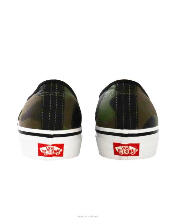Mænd bape x vans 1 camo autentisk HH6J725 militærgrøn